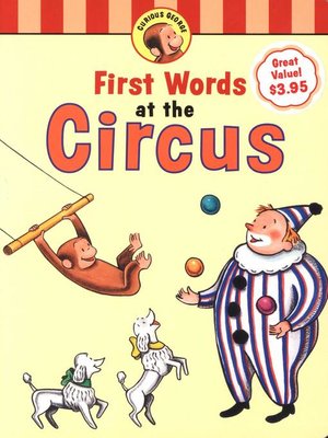 cover image of Curious George's First Words at the Circus